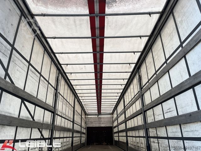 Atvērta puspiekabe ar tentu SCHMITZ CARGOBULL SCS 24XLight*RSAB*Zertifikat Code XL*Getränke*