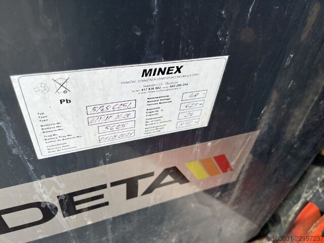 Električni viljuškar na 3 točka Linde E18-01