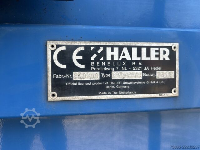 Машина для збору сміття DAF CF 75 250 EEV / Haller X2C MEKAV 20 m3 / Garbag...