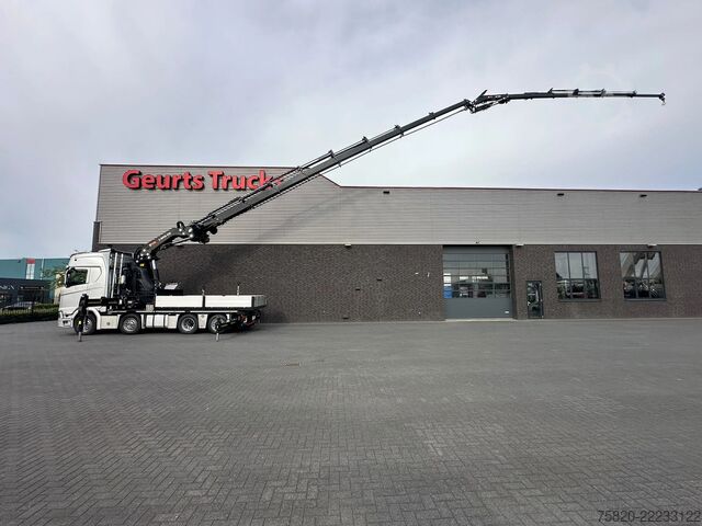 クレーン車 Scania S500 8X2 TREKKER BAKWAGEN +HIAB 858E-8+JIB 150X...