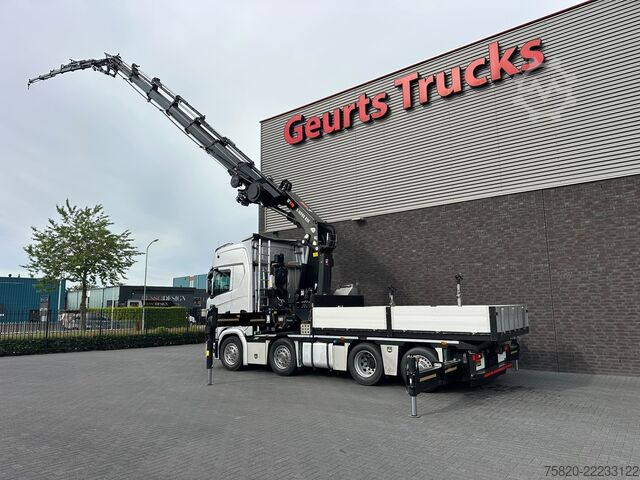 クレーン車 Scania S500 8X2 TREKKER BAKWAGEN +HIAB 858E-8+JIB 150X...