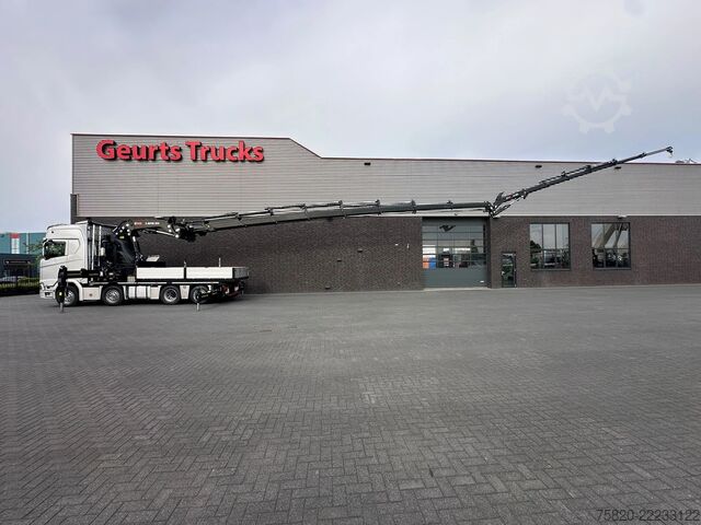 クレーン車 Scania S500 8X2 TREKKER BAKWAGEN +HIAB 858E-8+JIB 150X...