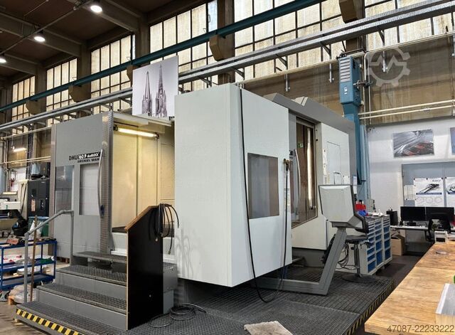 Vertical machining center DMG DMU 160 P duoBLOCK