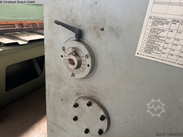 Kéo cắt tấm - thủy lực TURI CHN 31 00X6