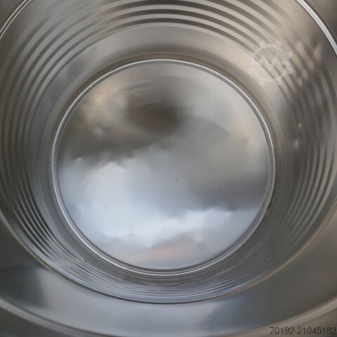 Бочка 200 літрів із V4A зі стяжним кільцем і кришкою  9774