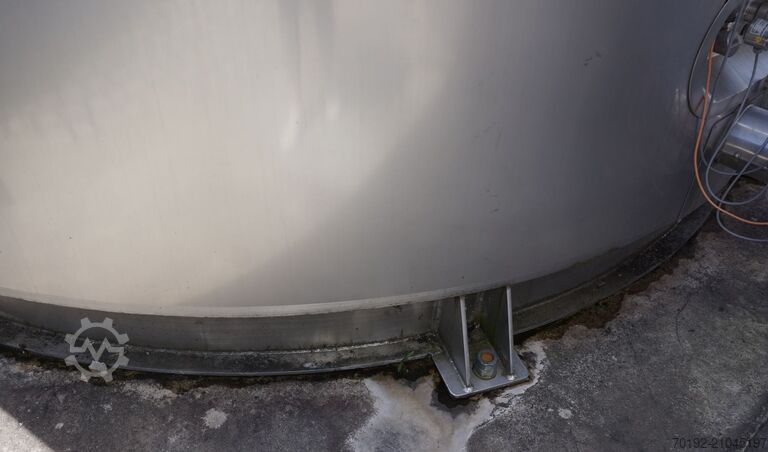 100000 літрів ізольованого резервуару з V2A Priamo Food Technologies K0125