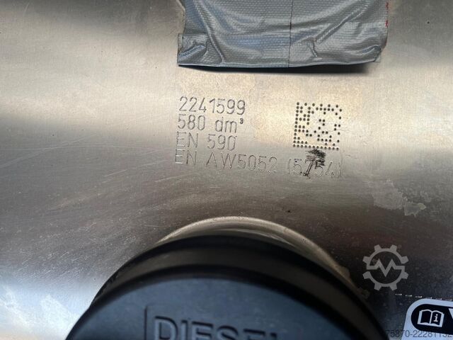 Rezervoar za gorivo DAF Brandstoftank Diesel 580L 2241599 eerste montag...