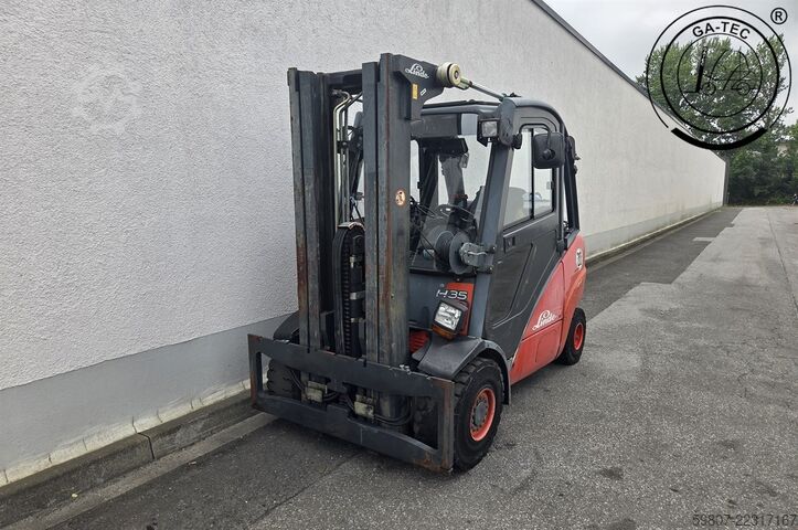 LPG krautuvai Linde H35T
