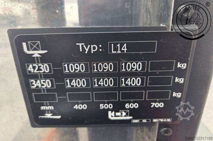 Rankinis keltuvas Linde L14