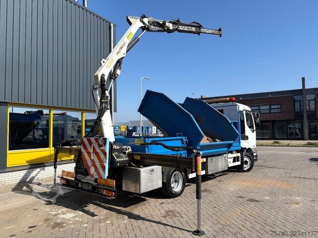 Volquete con grúa Renault Midlum 220 + PALFINGER PK 6001 + tipper + remot...