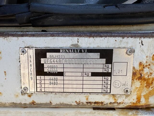 Tipper with crane Renault Midlum 220 + PALFINGER PK 6001 + tipper + remot...