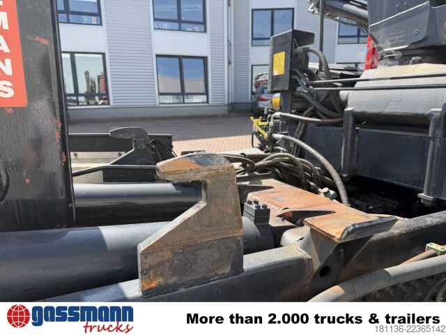 Rúllupalli vörubíll Mercedes-Benz Actros 2635 6x4, Kran Hiab XS 122B-3 Duo,