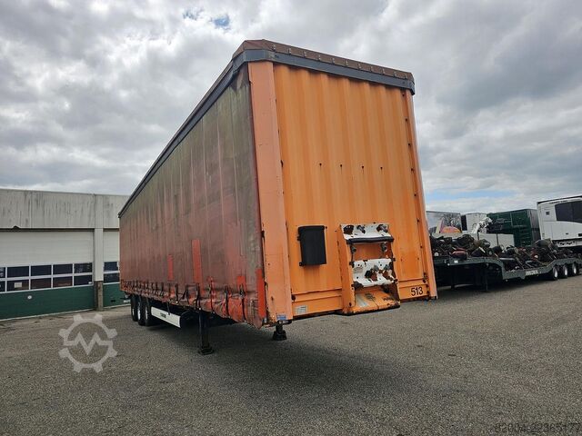 2003 KRONE SD27 MEGA / BPW Scheibenbremse / Liftachse / Reserverad / TÜV Belgien. KRONE SD27 MEGA/ BPW DISC / LIFT AXLE / SPARE TIRE/TU...