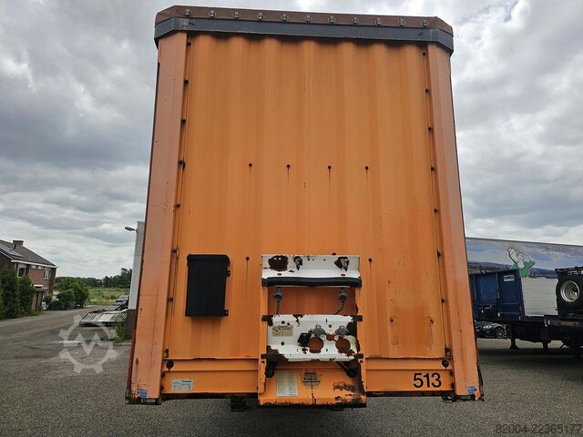2003 KRONE SD27 MEGA / BPW Scheibenbremse / Liftachse / Reserverad / TÜV Belgien. KRONE SD27 MEGA/ BPW DISC / LIFT AXLE / SPARE TIRE/TU...