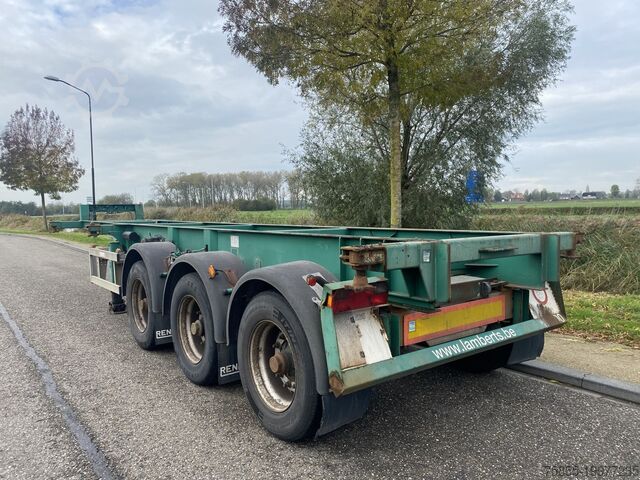 Transporte de contenedores Renders RPS 12.27 20/30 FT Chassis / BPW Axles / Lifaxl...