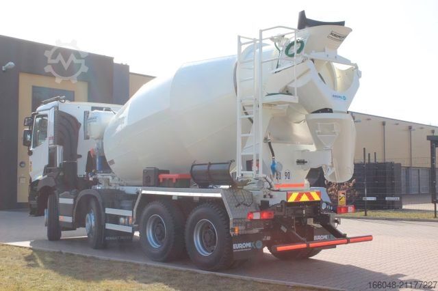 Betonmischer LKW RENAULT K480 8X4 EuromixMTP EM 10 L