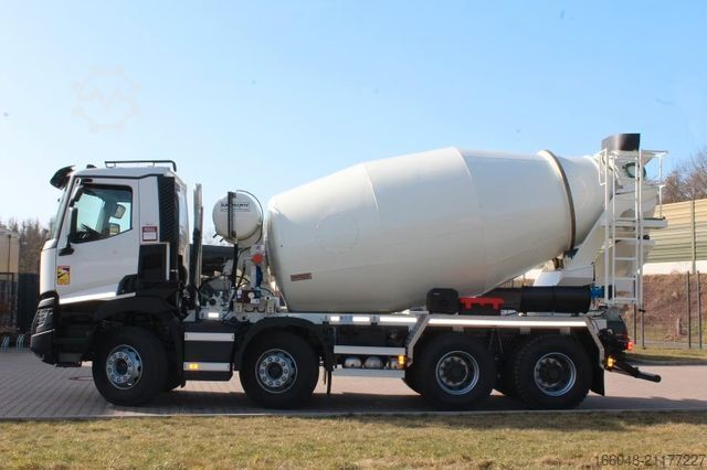 Betonmischer LKW RENAULT K480 8X4 EuromixMTP EM 10 L