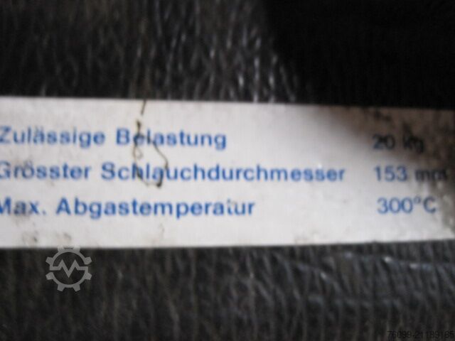 Nederman truck / car exhaust extraction system  