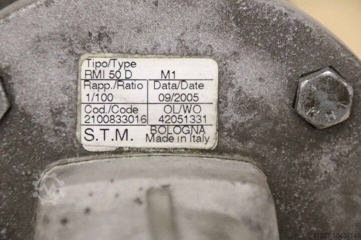 Geared motor 0.25 kW 13 rpm S.T.M. RMI 50 D M63C4