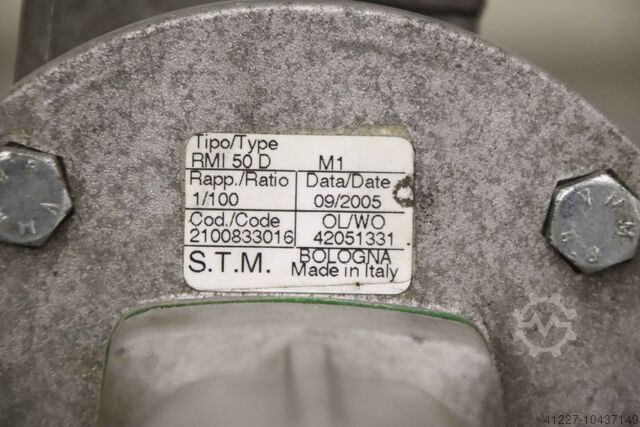 Geared motor 0.25 kW 13 rpm S.T.M. RMI 50 D M63C4