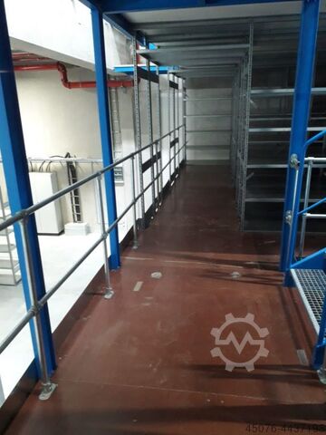 2.500 m² de plataforma de almacenamiento Schäfer R3000 2-3 st 2.500 m² Lagerbühne Schäfer R3000 2-3 st CAD Planung und Montage