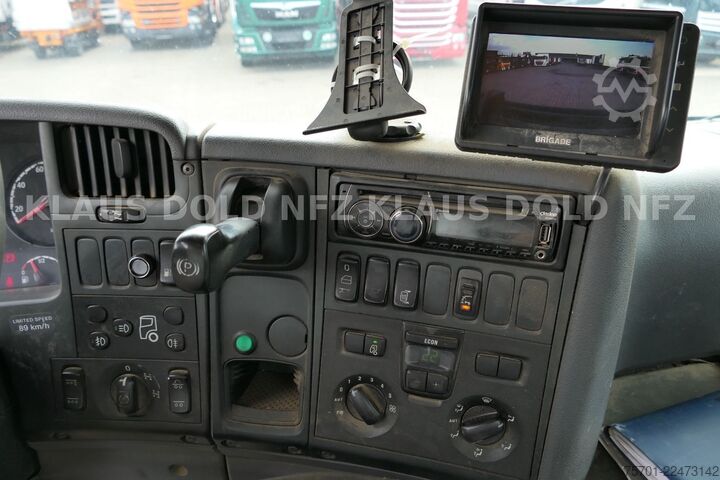 Tovorna dvigalka na tovornjaku SCANIA P 400 Pritsche Kran HIAB 377 E Funk Euro 5