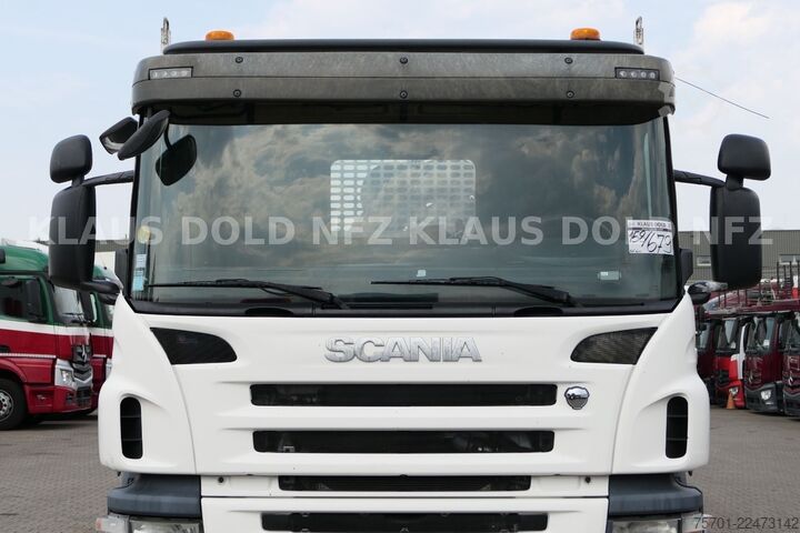 Tovorna dvigalka na tovornjaku SCANIA P 400 Pritsche Kran HIAB 377 E Funk Euro 5