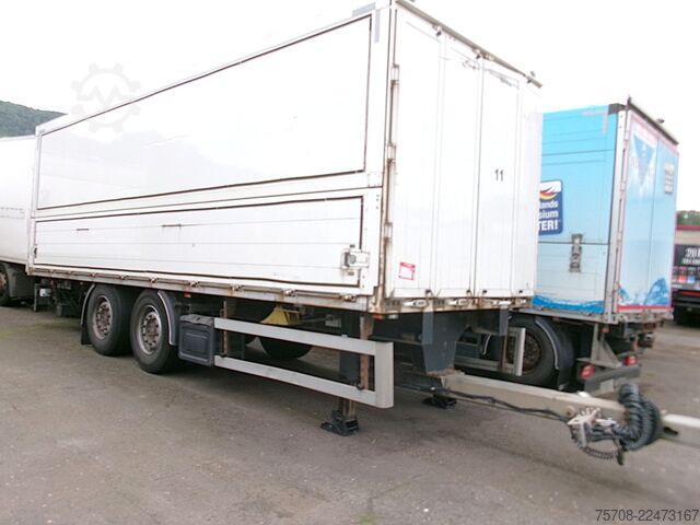 Remolque caja ORTEN Tandem Schwenkwand*7,7 m*LBW*durchladbar*zertif.