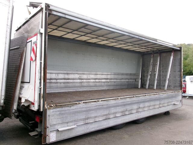 Remolque caja ORTEN Tandem Schwenkwand*7,7 m*LBW*durchladbar*zertif.