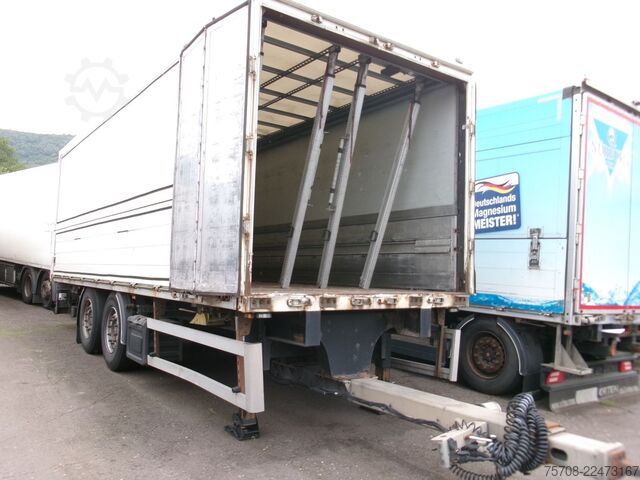 Remolque caja ORTEN Tandem Schwenkwand*7,7 m*LBW*durchladbar*zertif.