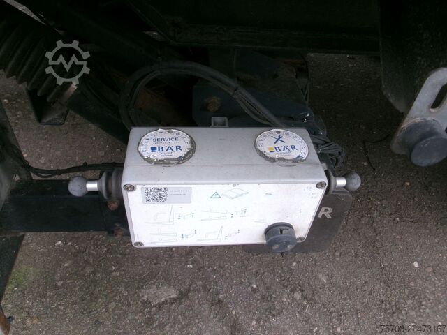Remolque caja ORTEN Tandem Schwenkwand*7,7 m*LBW*durchladbar*zertif.