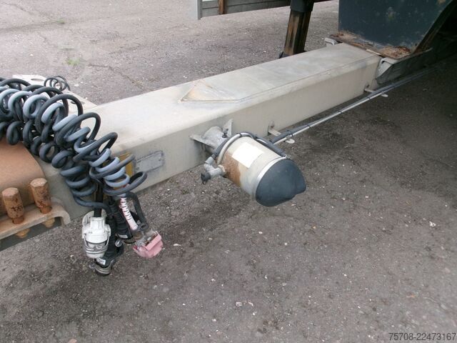Remolque caja ORTEN Tandem Schwenkwand*7,7 m*LBW*durchladbar*zertif.