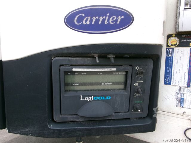 Semirremolque frigorífico ROHR 1-Achs*Lenkachse*2 to LBW*Carrier Vectra 1850