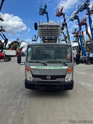 Løfteplattform Nissan CABSTAR 35.13 KLAAS 27M