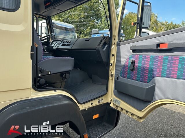 Verhollinen pakettiauto MERCEDES-BENZ 811*Pritsche+Plane*DoKa*11Tkm*AHK*TOP*