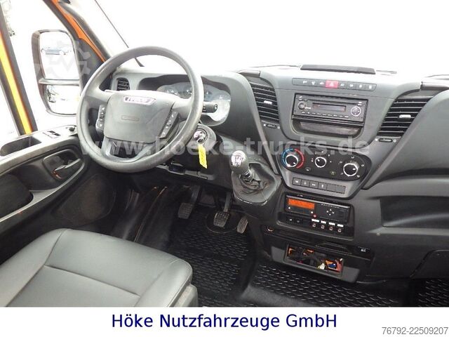Dreiseitenkipper IVECO 70 C 18 DoKa/Kipper/Palfinger Kran/Greifer/2xAHK