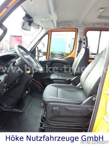 Dreiseitenkipper IVECO 70 C 18 DoKa/Kipper/Palfinger Kran/Greifer/2xAHK