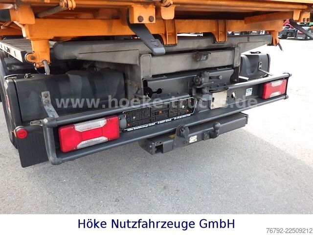 Transporter mit Kipper IVECO 70 C 18 DoKa/Kipper/Palfinger Kran/Greifer/2xAHK