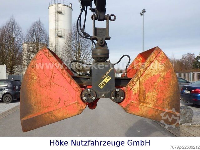Transporter mit Kipper IVECO 70 C 18 DoKa/Kipper/Palfinger Kran/Greifer/2xAHK