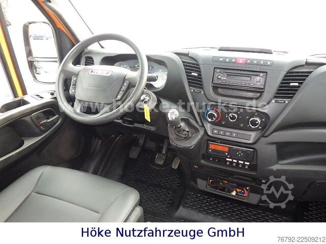 Transporter mit Kipper IVECO 70 C 18 DoKa/Kipper/Palfinger Kran/Greifer/2xAHK