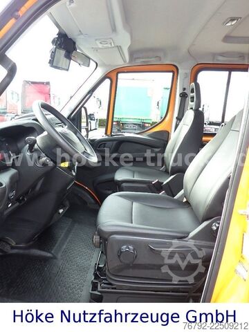 Transporter mit Kipper IVECO 70 C 18 DoKa/Kipper/Palfinger Kran/Greifer/2xAHK