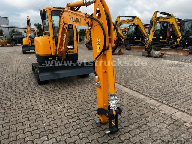 Miniexcavadora HYUNDAI Robex 35Z-9A Minibagger NEU 9 Std.