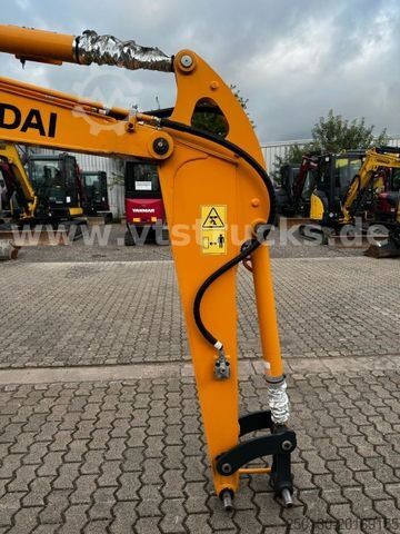 Miniexcavadora HYUNDAI Robex 35Z-9A Minibagger NEU 9 Std.