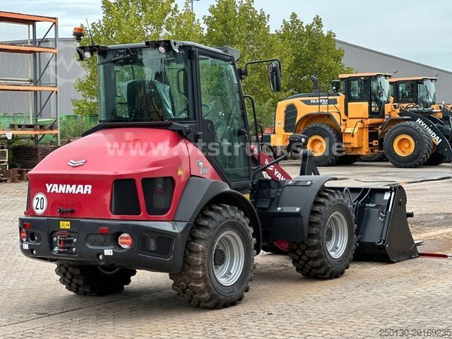 Pemuat roda YANMAR V7 4x4 Radlader Schaufel+Gabel NEU