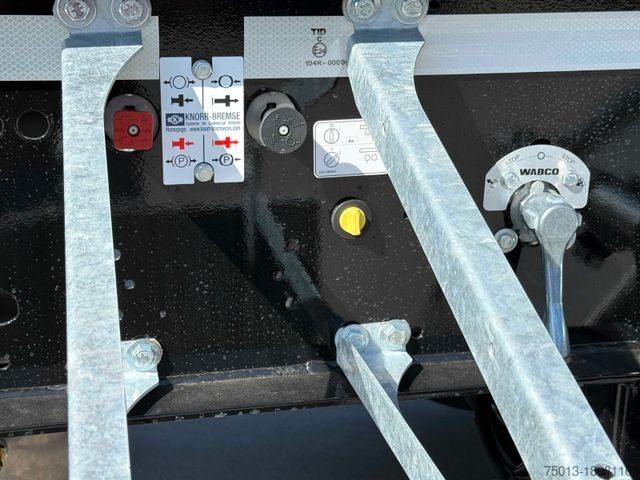 Puspiekabes cisterna D-TEC 1-Kammer Drucktank 29 cbm, Leer 5,6 to., MIETEN?