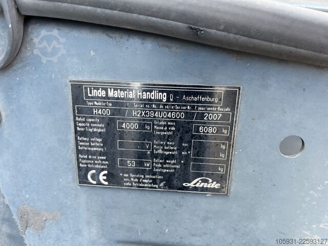 ディーゼル フォークリフト Linde H40D