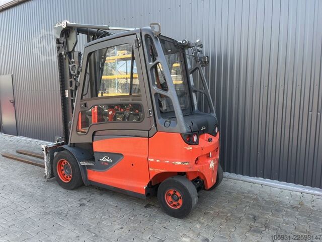 電動4輪フォークリフト Linde E35H-01/600