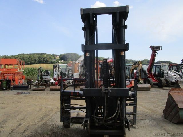 Triplex Doosan Triplex-Freihub-Hubmast mit Zinkenversteller und S