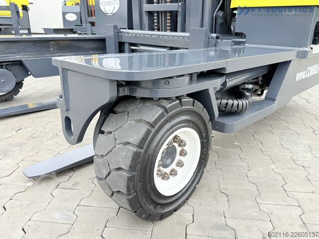 Keturs kryptimis krautuvas Combilift C4000 GAS DUPLEX 4600 FREE-LIFT CABIN