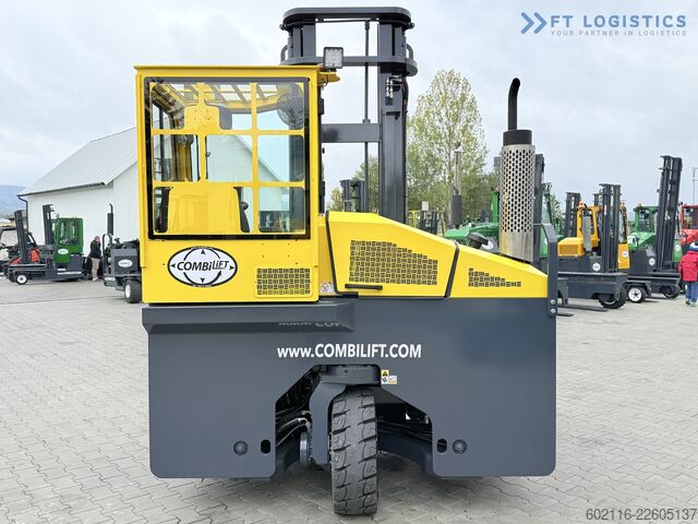 Keturs kryptimis krautuvas Combilift C4000 GAS DUPLEX 4600 FREE-LIFT CABIN